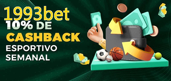 10% de bônus de cashback na 1993bet